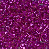 11/0 Delica Bead #1340 Silver Lined Fuchsia 5.2g