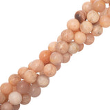 Multi Moonstone Beads 8mm Round (Natural) Beads 15-16" Strand