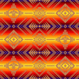 Cotton Fabric Thunderbird #647 Red - Half Yard