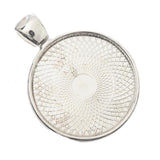 Cabochon Setting (For 1" Cab) 36x28mm 5/pk