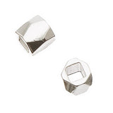 Metal Column Beads 3mm Silver 50/pk