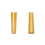 3/4" Gold Aluminum Cones 100/pk