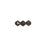 Preciosa Bicone 4mm Black Diamond Each