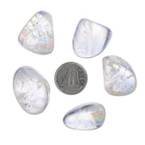 Aura Quartz (Angel White) Tumbled Stone - Each