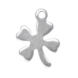 Clover Metal Charm 14x10mm 5/pk