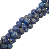 Lapis Lazuli Beads 8mm Round (Natural) 15-16" Strand