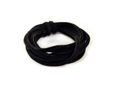 Suede 3mm Lace Black 2m