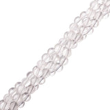 Quartz Crystal Beads 6mm Round Grade A (Natural) 15-16" Strand