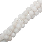 Rainbow Moonstone Beads 8mm Round (Natural) 15-16" Strand