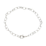 Charm Bracelet 8" Silver 1/pk