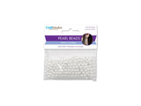 Round Plastic Pearls 5mm White 265/pk