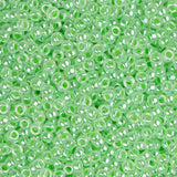 15/0 Miyuki Seed Beads #0520 Mint Green Ceylon 8.2g