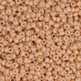 15/0 Miyuki Seed Beads #0597 Opaque Tan 8.2g