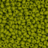 11/0 Czech Seed Beads #1024B Opaque Light Green 250g