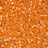 11/0 Delica Bead #1563 Orange Mandarin Opaque Luster 50g Bag