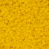11/0 Delica Bead #1582 Yellow Canary Opaque Matte 50g Bag