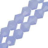 Crystal Lane Bicone 6mm Op Light Periwinkle 2x7" Strand