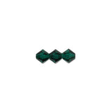 Preciosa Bicone 6mm Emerald Each