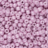 11/0 Toho Seed Beads #127 Opaque Lustered Pale Mauve 8-9g Vial