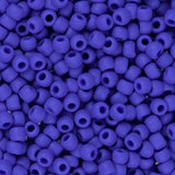 11/0 Toho Seed Beads #48F Opaque Frosted Navy Blue 8-9g Vial