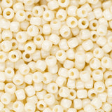 11/0 Toho Seed Beads #51 Opaque Light Beige 250g Bag