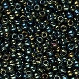 11/0 Toho Seed Beads #84 Metallic Iris Green Brown 8-9g Vial