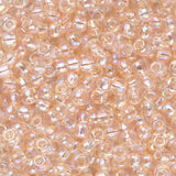 11/0 Toho Seed Beads #169 Transparent Rainbow Rosaline 8-9g Vial