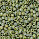 11/0 Toho Seed Beads #2632F Semi Glazed Rainbow Honeydew 8-9g Vial