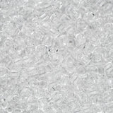 11/0 Toho Seed Beads #1 Transparent Crystal 8-9g Vial