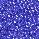 11/0 Toho Seed Beads #178 Transparent Rainbow Sapphire 8-9g Vial