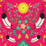 Cotton Fabric New Growth Pink Punch - Half Yard