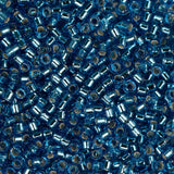 11/0 Delica Bead #0149 Silver Lined Capri Blue 5.2g