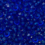 Rondelle Plastic Beads 5mm Dark Sapphire 1000/pk