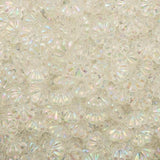 Rondelle Plastic Beads 6mm Crystal AB 1000/pk