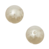 Round Plastic Pearls 16mm White 25/pk