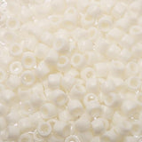 Mini Crow/Pony Beads Opaque White 1000/pk