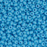 11/0 Czech Seed Beads #34907 Opaque Light Blue 23g
