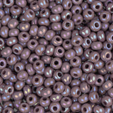 10/0 Czech Seed Beads #050 Opaque Mauve AB 22g
