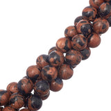 Goldstone Fusion Beads 10-11mm Round (Synthetic) 15-16" Strand