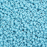 10/0 Czech Seed Beads Opaque Turquoise Blue 500g