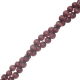 Cat Eye Beads 6mm Purple 14-15" Strand