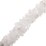 Quartz Crystal Chips 5-8mm (Natural) 31.5" Strand