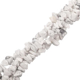 Howlite Chips 4-8mm (Natural) 31.5" Strand