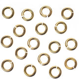 5mm Gold Jump Rings 100 Grams