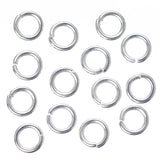 6mm Silver Jump Rings 100 Grams