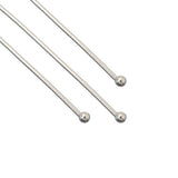 Ball Pins 2" Silver 50/pk