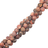 Leopard Skin Jasper Beads 6.5mm Round (Natural) 15-16" Strand