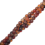 Agate Beads 6mm Round (Natural/Dyed) 15-16" Strand