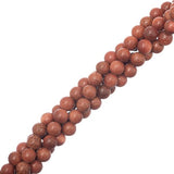 Goldstone Beads 6mm Round (Synthetic) 15-16" Strand