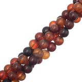 Agate Beads 8-9mm Round (Natural/Dyed) 15-16" Strand